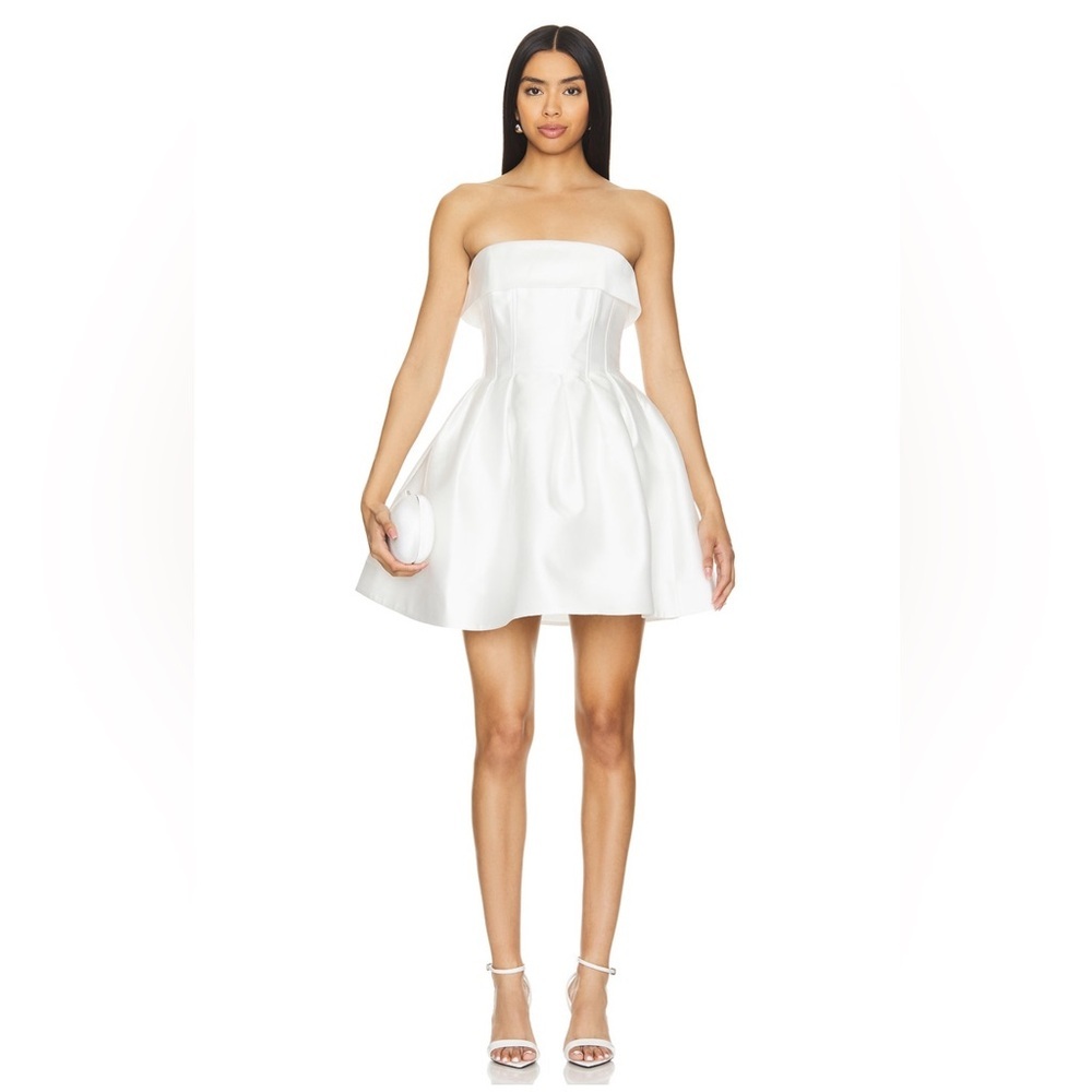 Cristine Strapless Mini in Ivory - size AU 10 / US 6